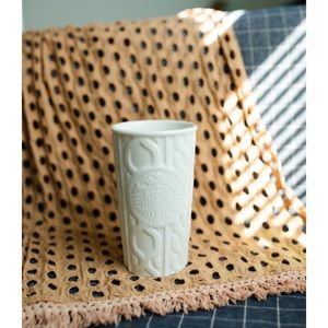 Starbucks cable knit sweater ceramic tumbler